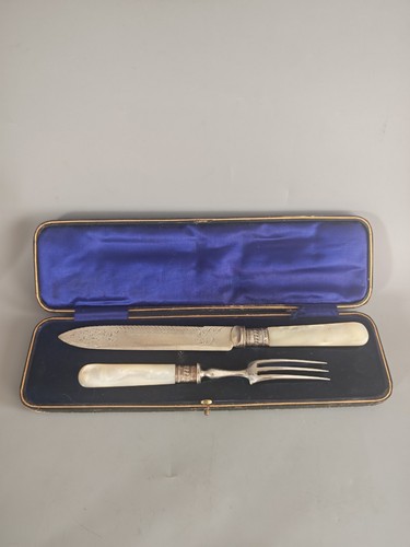 Antique serving cutlery - , set