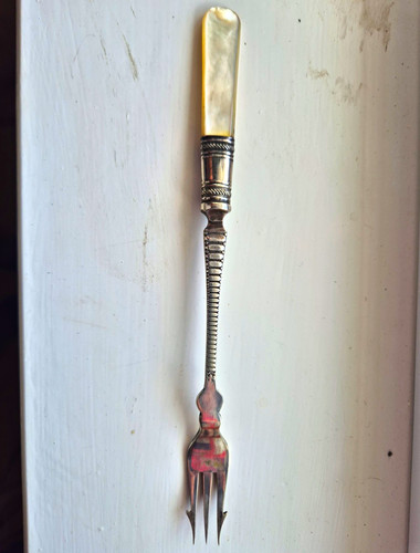 Antique mother pearl pickle - mother,