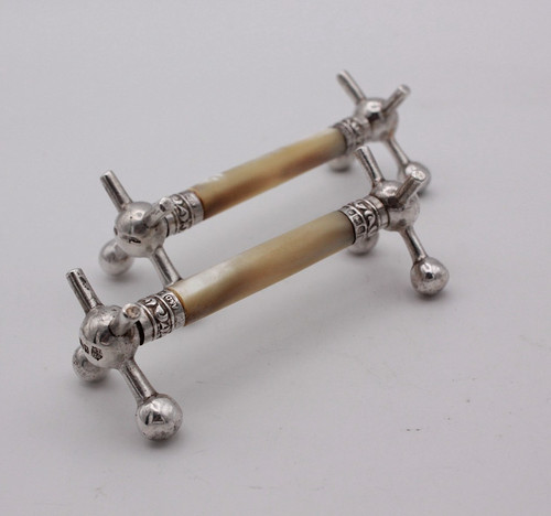Two sterling silver knife - two,