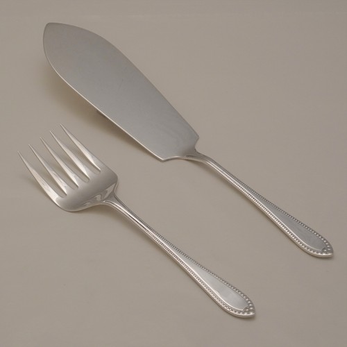 Silver pearl design - silver,