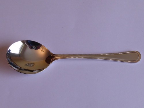 Silver plated bead pattern - plated,